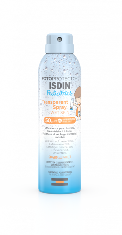 Fotoprotector Pediatrics Transparent Spray Wet Skin SPF50+ 250ml