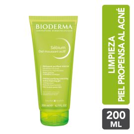Bioderma Sébium Moussant Actif 200ml de para Limpiadores - Compra online en DermotiendaShopping