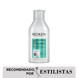 Shampoo sin siliconas para cabello con rizos y rulos procesados y dañados Acidic Bonding Curls 300ml Redken de para Reparaciòn y fuerza - Compra online en DermotiendaShopping