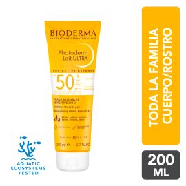 Bioderma Photoderm Lait Ultra SPF50+ 200ml de para Photoderm - Compra online en DermotiendaShopping