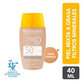 Bioderma photoderm Nude touch mineral SPF50+ DOREE - 40ml de para Photoderm - Compra online en DermotiendaShopping