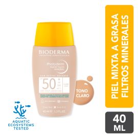 Bioderma Photoderm Nude Touch SPF 50 Teinte Claire 40ml de para Bloqueadores - Compra online en DermotiendaShopping