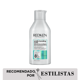 Acondicionador sin siliconas para cabello con rizos y rulos procesados y dañados Acidic Bonding Curls 300ml Redken de para Reparaciòn y fuerza - Compra online en DermotiendaShopping