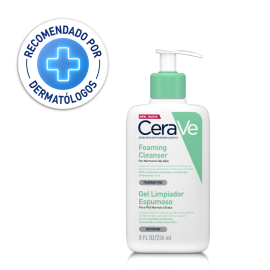 Cerave Gel Limpiador Espumoso 236ml de para Cerave - Compra online en DermotiendaShopping