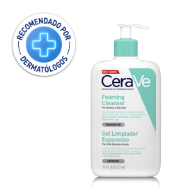 Cerave Gel Limpiador Espumoso 473ml de para Cerave - Compra online en DermotiendaShopping