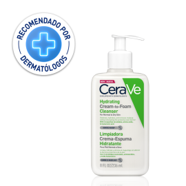 Cerave Limpiadora Crema Espuma Hidratante 236ml de para Cerave - Compra online en DermotiendaShopping