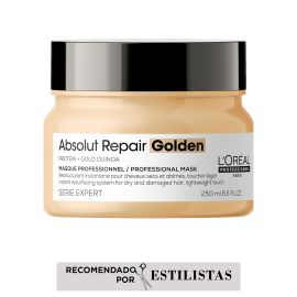 Mascarilla para cabello ligeramente dañado Absolut Repair 250ml Loreal Professionnel de para Nutriciòn y reparaciòn - Compra online en DermotiendaShopping