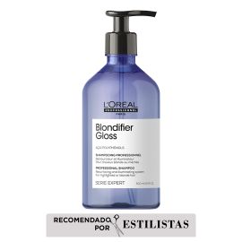Shampoo protector de cabellos rubios Blondifier 500ml Loreal Professionnel de para productos 500ml - Compra online en DermotiendaShopping