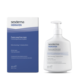 Sesderma Hidraven Crema Espumosa sin Jabón 300ml de para Facial - Compra online en DermotiendaShopping