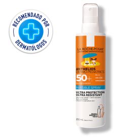 Protector Solar Corporal Anthelios Spray Dermopediátrico FPS 50+ 200ml bloqueador de para La Roche Posay - Compra online en DermotiendaShopping
