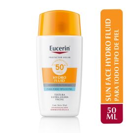 Eucerin Sun Facial Hydro Fluid 50ml de para Bloqueadores - Compra online en DermotiendaShopping