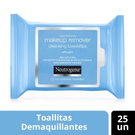 Neutrogena Toallitas Desmaquillantes 25und de para Limpieza - Compra online en DermotiendaShopping
