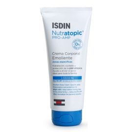Isdin Nutratopic Crema Emoliente 200ml - Crema corporal emoliente zonas específicas cuidado y protección piel reactiva de para Tratamientos Pediátricos - Compra online en DermotiendaShopping