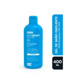 Isdin Nutratopic Gel de Baño 400ml - Gel de baño emoliente extra suave higiene e hidratación piel reactiva de para Tratamientos - Compra online en DermotiendaShopping