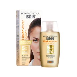 Isdin Fotoprotector Fusion Water Urban SPF30 50ml - Bloqueador solar facial para entornos urbanos de para Fusion Water (facial) - Compra online en DermotiendaShopping