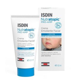 Isdin Nutratopic Crema Facial 50ml - Crema facial protectora reducción signos piel reactiva de para Tratamientos Pediátricos - Compra online en DermotiendaShopping