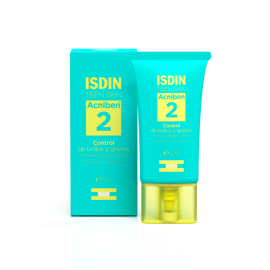 Isdin Acniben Control de brillos y granos 40ml - Gel crema facial para piel grasa con tendencia acneica de para Acniben - Compra online en DermotiendaShopping