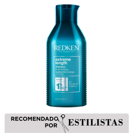 Shampoo para cabello dañado con biotina Extreme Length 500ml Redken de para Productos 500ml - Compra online en DermotiendaShopping
