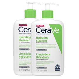 Dúo Cerave hydrating cleanser 473ml de para PACK CERAVE 2 - Compra online en DermotiendaShopping