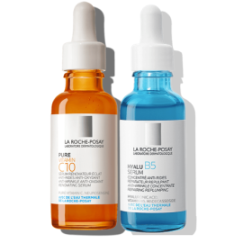 Dúo La Roche Posay iluminada e hidratada de para La Roche Posay - Compra online en DermotiendaShopping