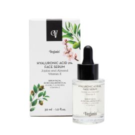 Veganis Serum Facial Ácido Hialurónico Jojoba y Almendra, Vitamina E 30ml de para Veganis - Compra online en DermotiendaShopping