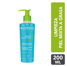 Bioderma Sébium Gel Moussant 200ml de para geles - Compra online en DermotiendaShopping
