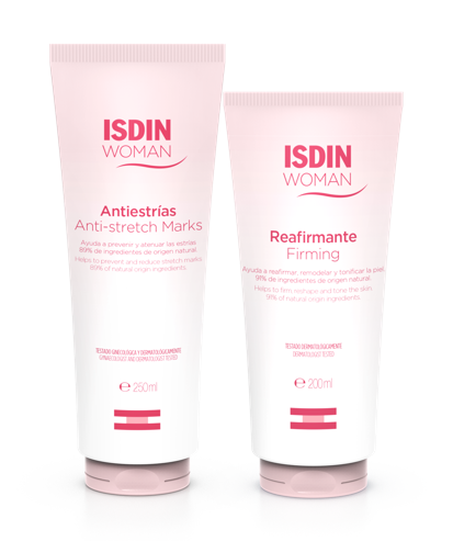 Pack ISDIN Woman Reafirmante + Antiestrías